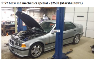 Illustration for article titled V8 E36 M3 Swap: Buying the Car